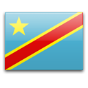 Flag of Congo - Kinshasa